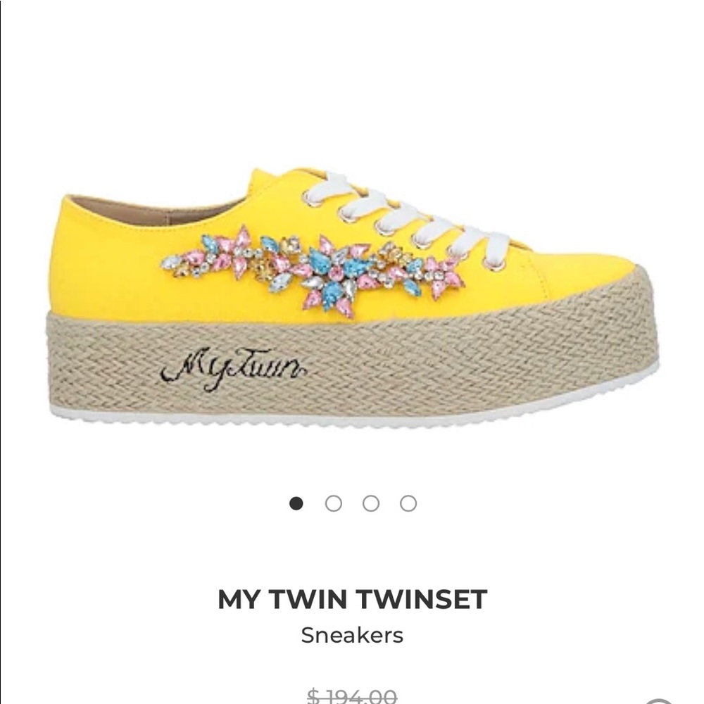 MY TWIN TWINSLET shoes, size 10, new without tags, never worn.